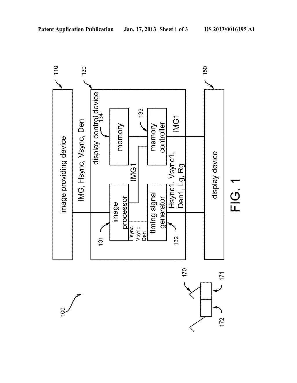 DEVICE AND METHOD FOR 3-D DISPLAY CONTROL - diagram, schematic, and image 02