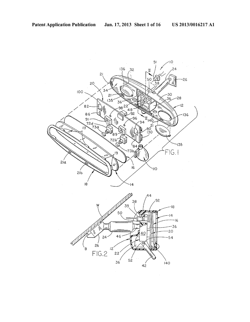 INTERIOR REARVIEW MIRROR ASSEMBLY FOR A VEHICLE - diagram, schematic, and image 02