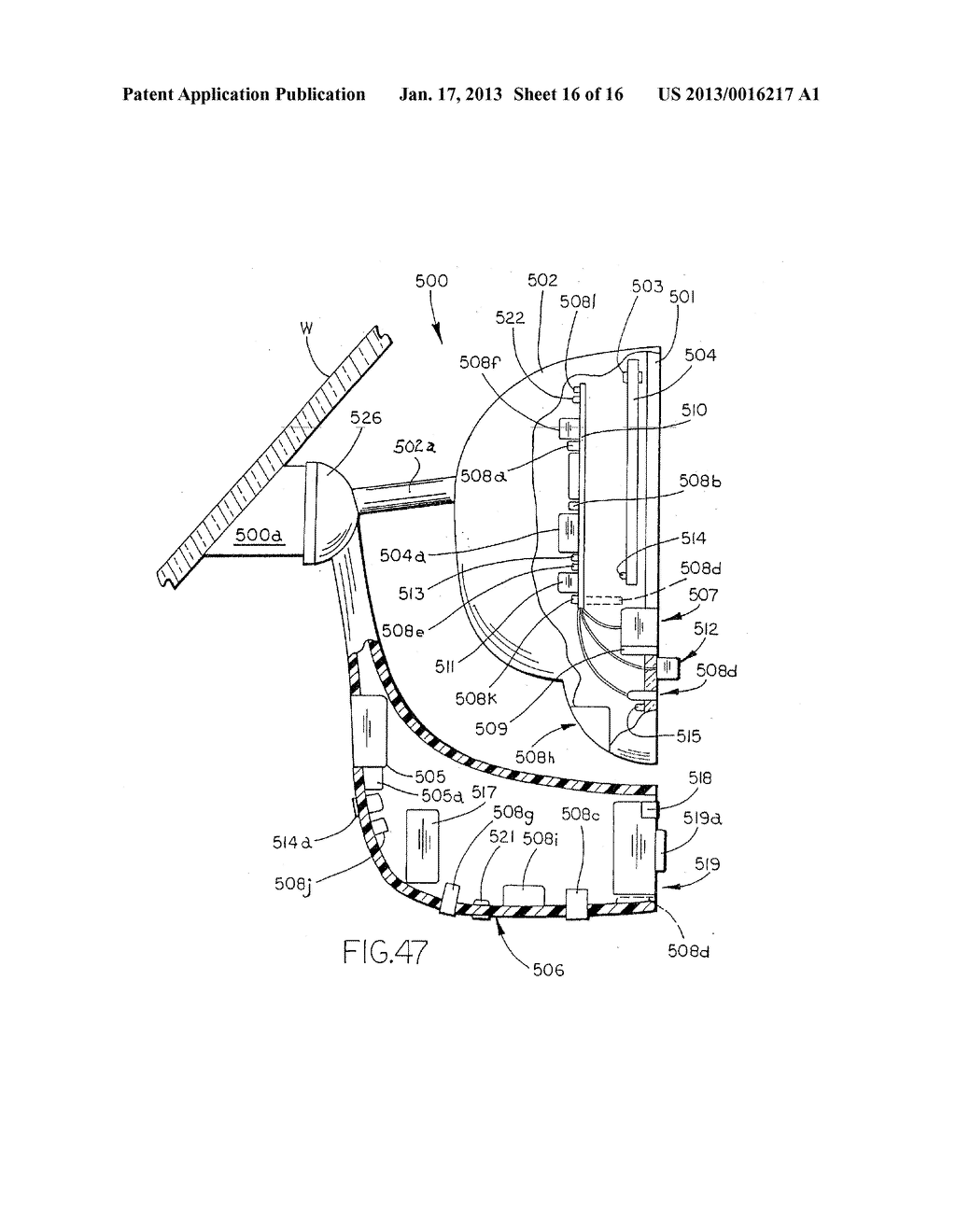 INTERIOR REARVIEW MIRROR ASSEMBLY FOR A VEHICLE - diagram, schematic, and image 17