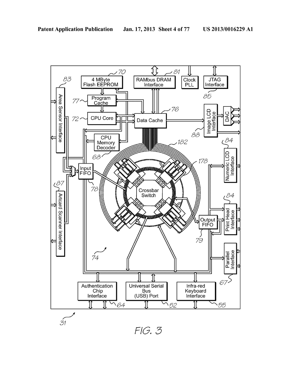 CENTRAL PROCESSOR WITH MULTIPLE PROGRAMMABLE PROCESSOR UNITS - diagram, schematic, and image 05