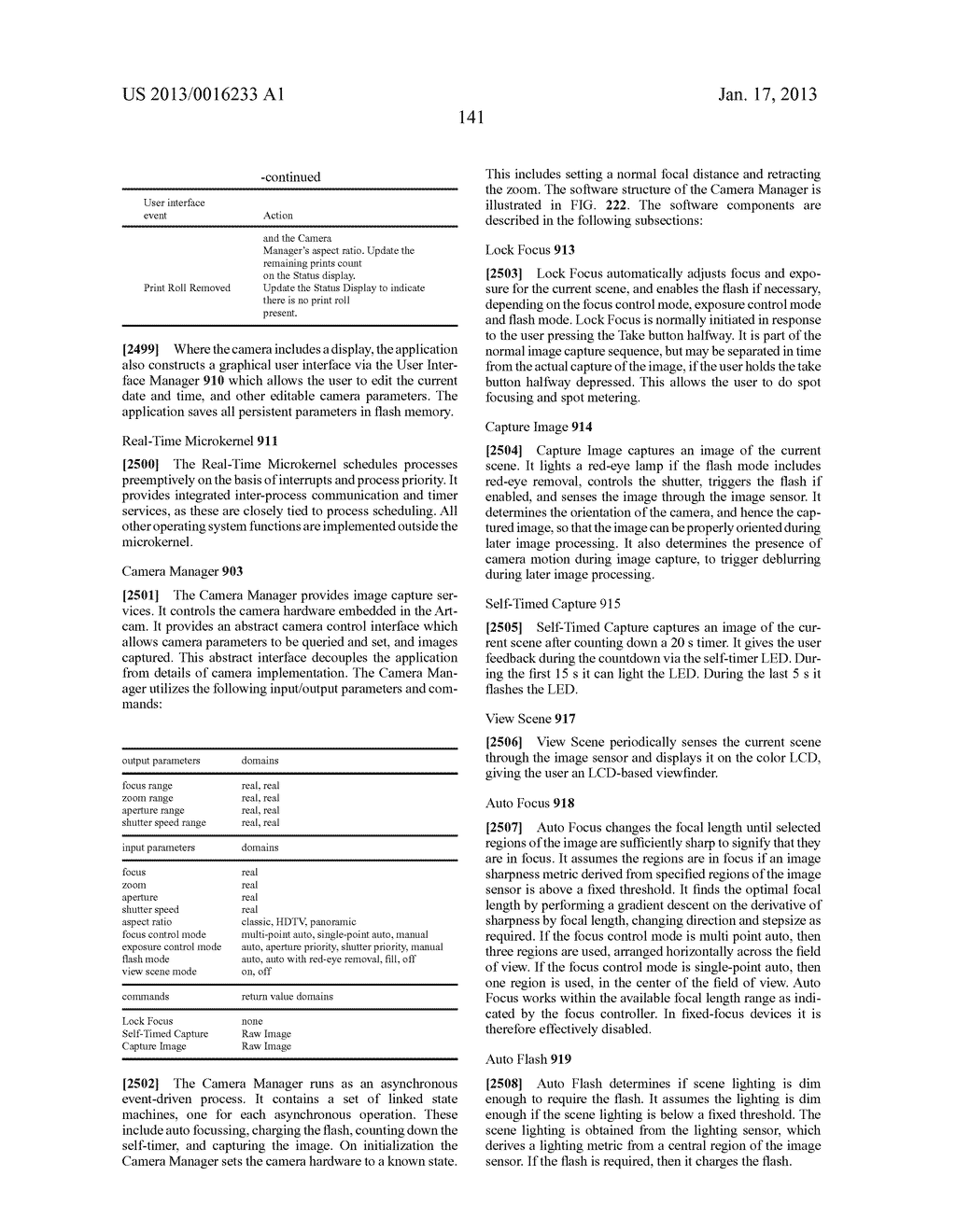 HANDHELD IMAGING DEVICE INCORPORATING MULTI-CORE IMAGE PROCESSOR - diagram, schematic, and image 291