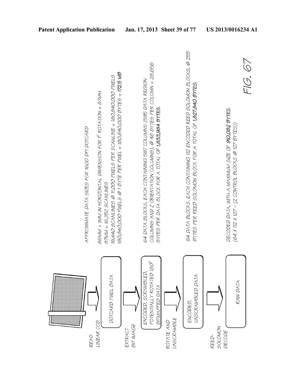 PORTABLE IMAGING DEVICE WITH MULTI-CORE PROCESSOR AND ORIENTATION SENSOR - diagram, schematic, and image 40