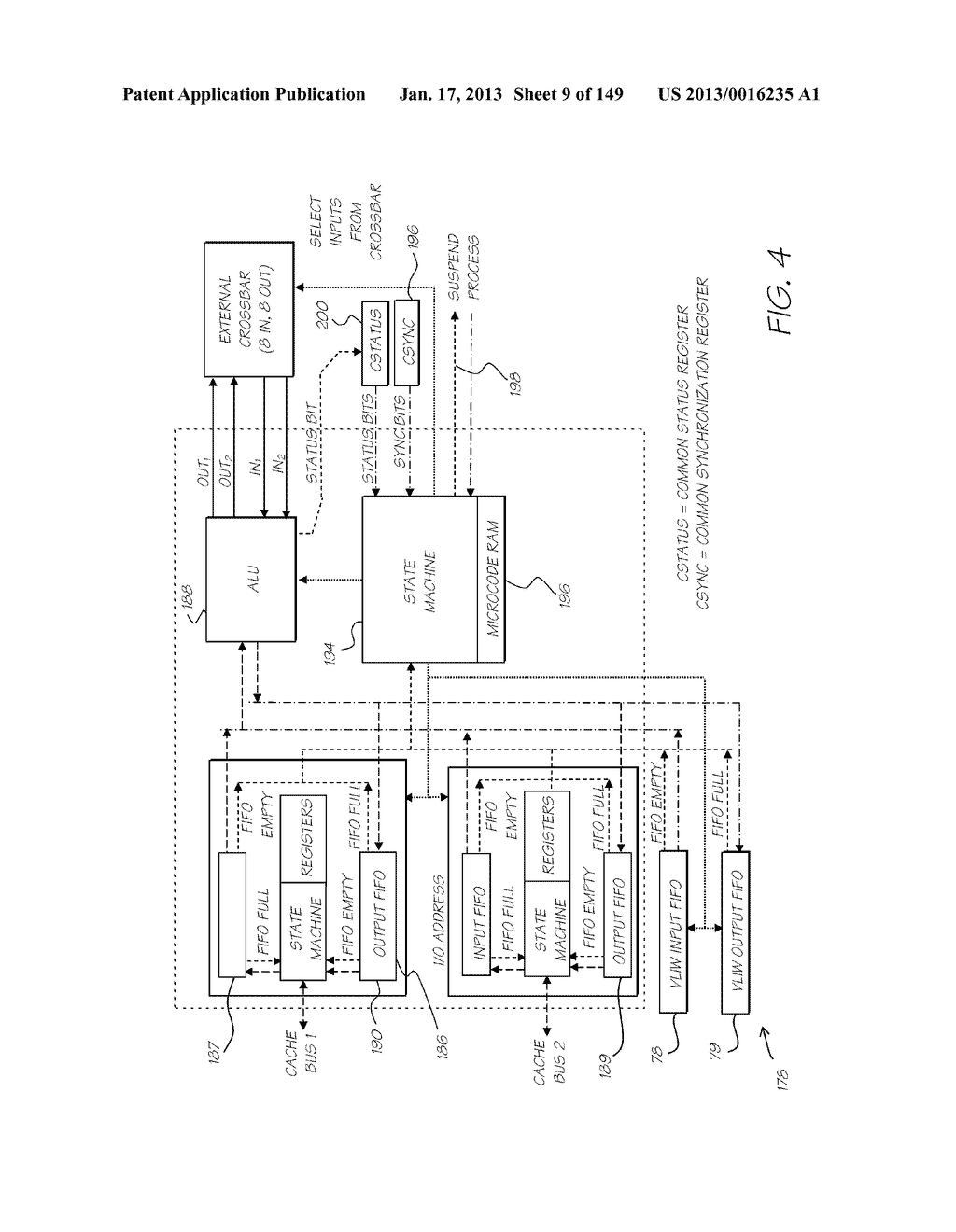 HANDHELD IMAGING DEVICE WITH QUAD-CORE IMAGE PROCESSOR INTEGRATING IMAGE     SENSOR INTERFACE - diagram, schematic, and image 10