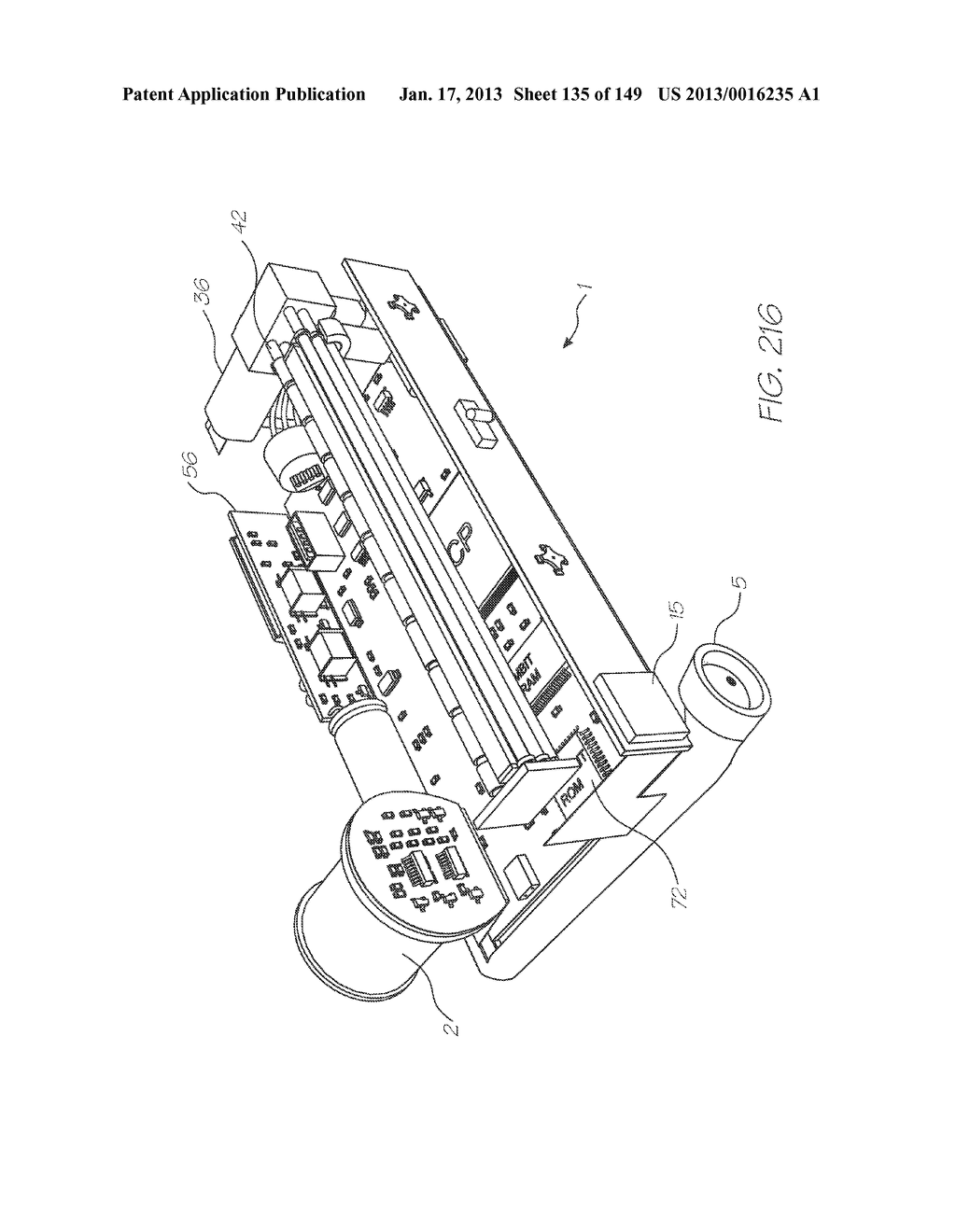 HANDHELD IMAGING DEVICE WITH QUAD-CORE IMAGE PROCESSOR INTEGRATING IMAGE     SENSOR INTERFACE - diagram, schematic, and image 136