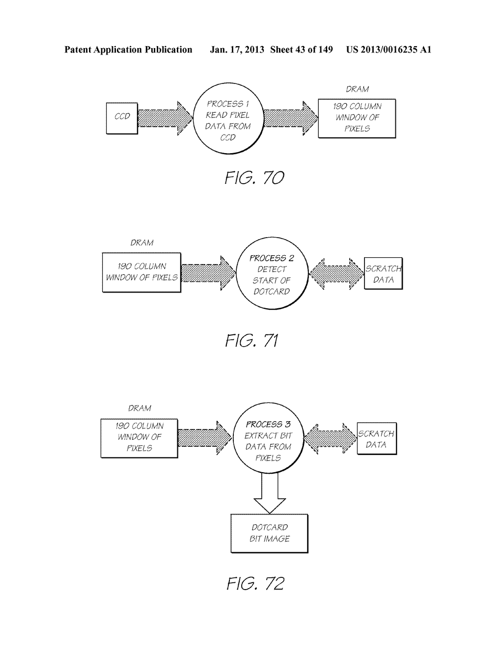 HANDHELD IMAGING DEVICE WITH QUAD-CORE IMAGE PROCESSOR INTEGRATING IMAGE     SENSOR INTERFACE - diagram, schematic, and image 44