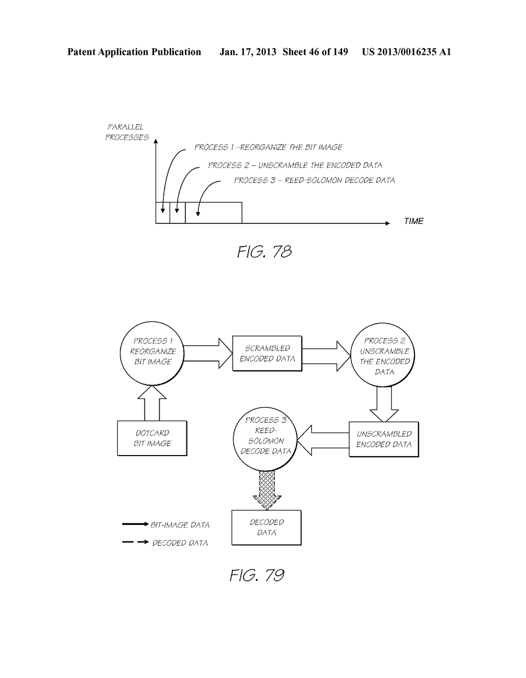 HANDHELD IMAGING DEVICE WITH QUAD-CORE IMAGE PROCESSOR INTEGRATING IMAGE     SENSOR INTERFACE - diagram, schematic, and image 47