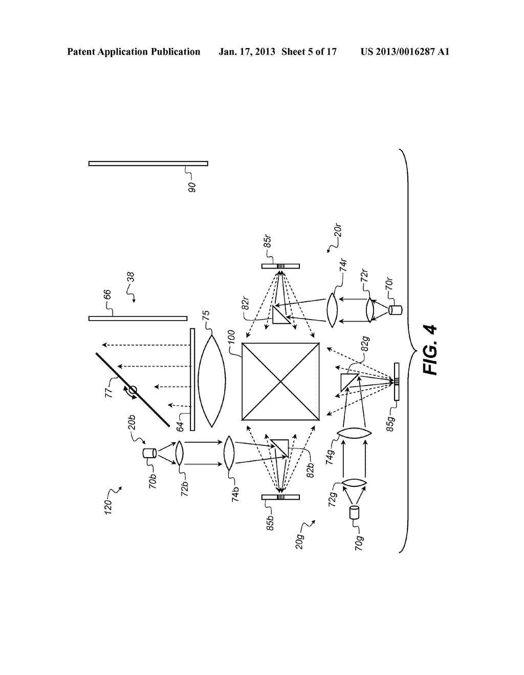 DYNAMIC ILLUMINATION CONTROL FOR LASER PROJECTION DISPLAY - diagram, schematic, and image 06