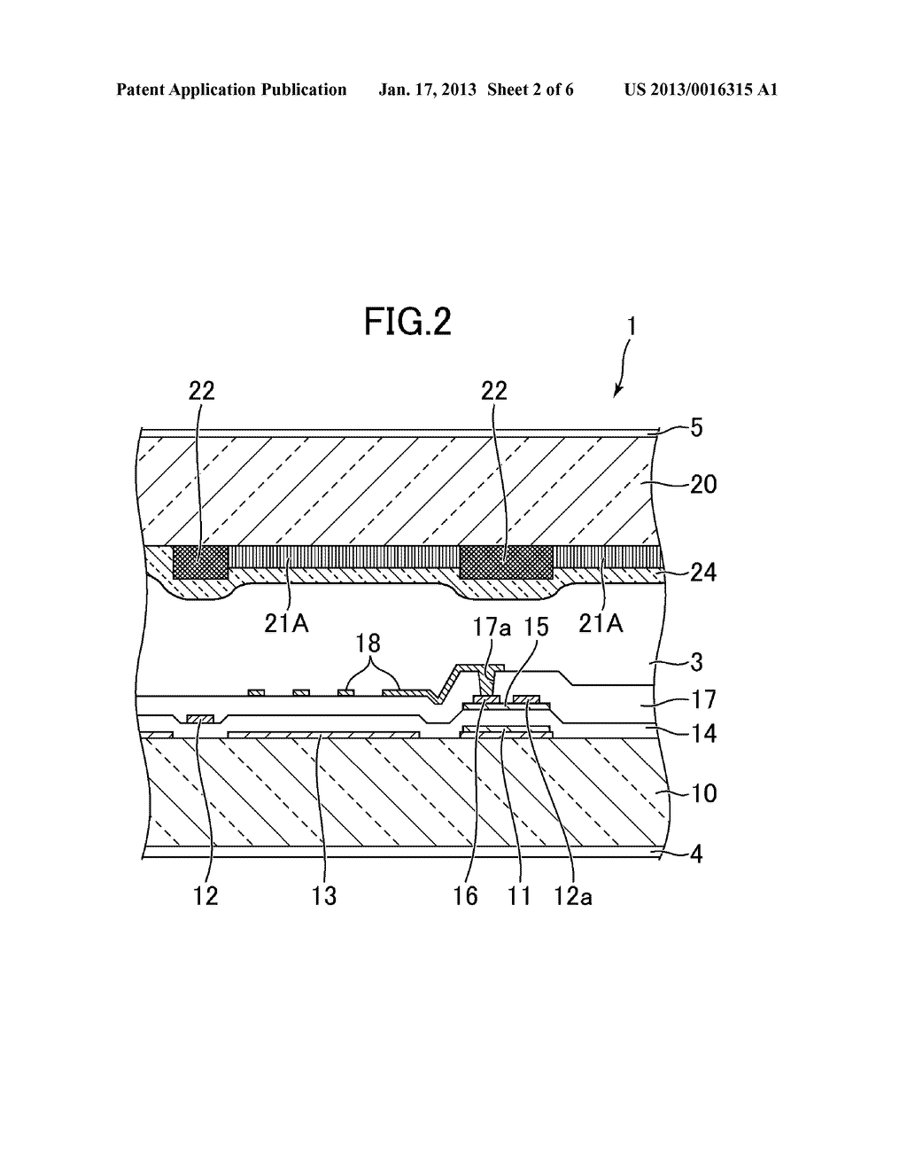 LIQUID CRYSTAL DISPLAY PANELAANM Nakagawa; TeruhisaAACI ChibaAACO JPAAGP Nakagawa; Teruhisa Chiba JPAANM Aono; YoshinoriAACI IbarakiAACO JPAAGP Aono; Yoshinori Ibaraki JPAANM Ojima; KentaroAACI ChibaAACO JPAAGP Ojima; Kentaro Chiba JP - diagram, schematic, and image 03