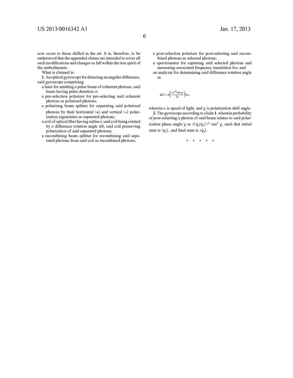 Fiber optical gyroscopeAANM Parks; Allen D.AACI SpotsylvaniaAAST VAAACO USAAGP Parks; Allen D. Spotsylvania VA USAANM Spence; Scott E.AACI FredericksburgAAST VAAACO USAAGP Spence; Scott E. Fredericksburg VA US - diagram, schematic, and image 08