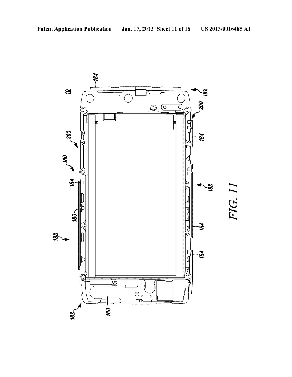 MOBILE ELECTRONIC DEVICE WITH ENHANCED LAMINATE CONSTRUCTION - diagram, schematic, and image 12