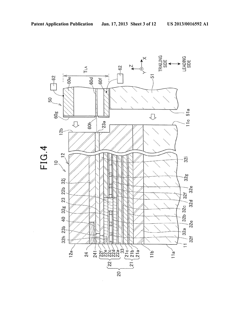 THERMALLY-ASSISTED MAGNETIC RECORDING HEAD, HEAD GIMBAL ASSEMBLY AND     MAGNETIC RECORDING DEVICEAANM TOMIKAWA; SatoshiAACI TokyoAACO JPAAGP TOMIKAWA; Satoshi Tokyo JPAANM Mizuno; TomohitoAACI TokyoAACO JPAAGP Mizuno; Tomohito Tokyo JPAANM Kurihara; KatsukiAACI TokyoAACO JPAAGP Kurihara; Katsuki Tokyo JP - diagram, schematic, and image 04