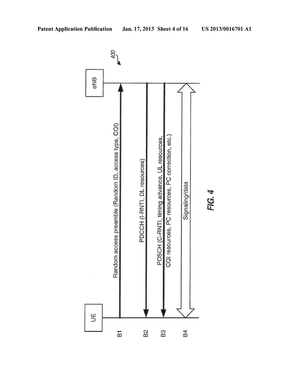 METHOD AND APPARATUS FOR RANDOM ACCESS IN AN ORTHOGONAL MULTIPLE-ACCESS     COMMUNICATION SYSTEM - diagram, schematic, and image 05