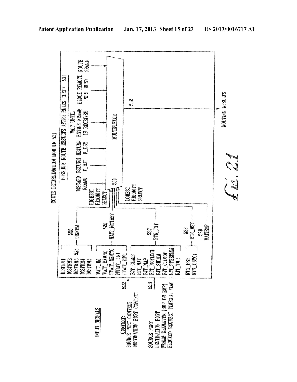 FIBRE CHANNEL SWITCHING FABRIC PORT CONTROL - diagram, schematic, and image 16