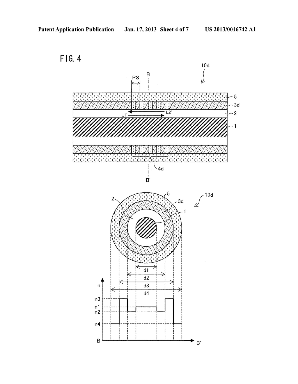 OPTICAL FIBER-TYPE OPTICAL ELEMENT, LASER DIODE MODULE, AND FIBER LASER - diagram, schematic, and image 05