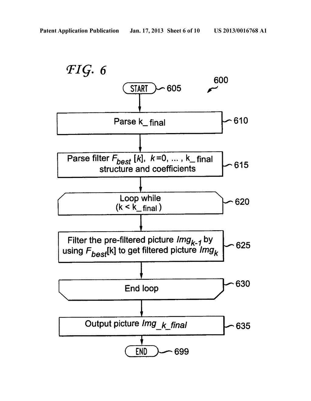 METHODS AND APPARATUS FOR EFFICIENT ADAPTIVE FILTERING FOR VIDEO ENCODERS     AND DECODERS - diagram, schematic, and image 07