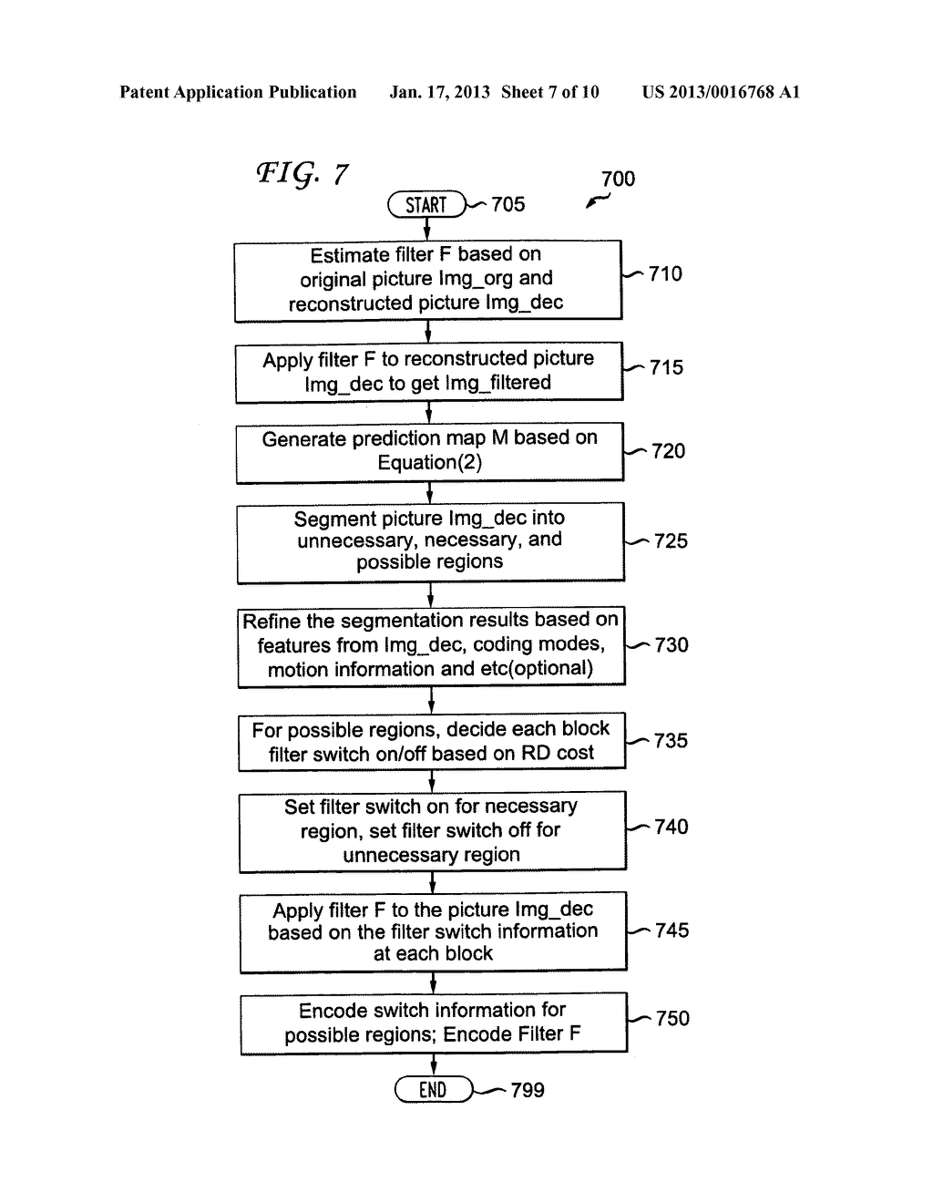 METHODS AND APPARATUS FOR EFFICIENT ADAPTIVE FILTERING FOR VIDEO ENCODERS     AND DECODERS - diagram, schematic, and image 08