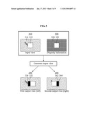 METHOD AND APPARATUS FOR PROCESSING MULTI-VIEW IMAGE USING HOLE RENDERING diagram and image