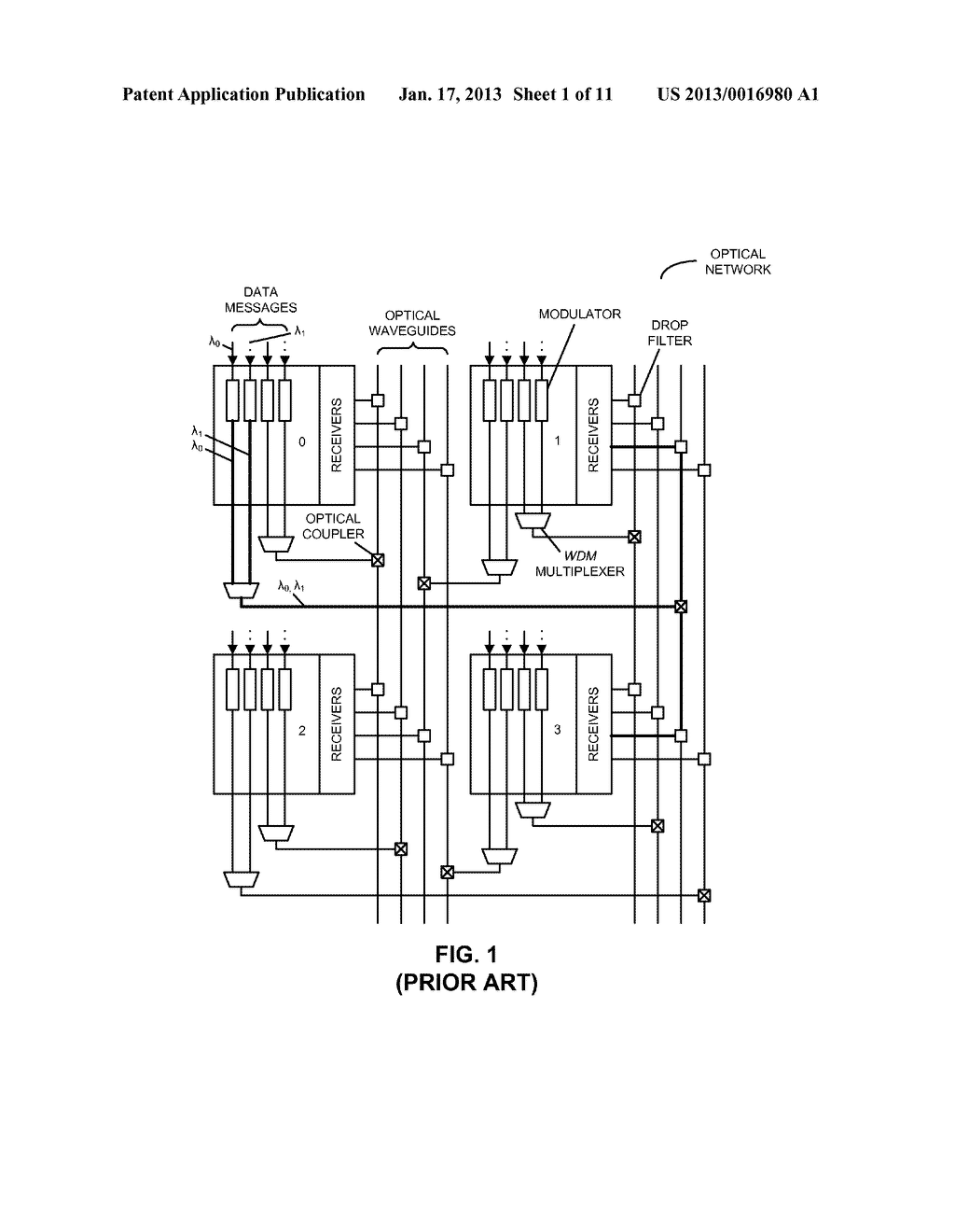 OPTICAL NETWORK WITH TUNABLE OPTICAL LIGHT SOURCESAANM Koka; PranayAACI AustinAAST TXAACO USAAGP Koka; Pranay Austin TX USAANM McCracken; Michael O.AACI AustinAAST TXAACO USAAGP McCracken; Michael O. Austin TX USAANM Schwetman, JR.; Herbert D.AACI AustinAAST TXAACO USAAGP Schwetman, JR.; Herbert D. Austin TX USAANM Zheng; XuezheAACI San DiegoAAST CAAACO USAAGP Zheng; Xuezhe San Diego CA USAANM Krishnamoorthy; Ashok V.AACI San DiegoAAST CAAACO USAAGP Krishnamoorthy; Ashok V. San Diego CA US - diagram, schematic, and image 02