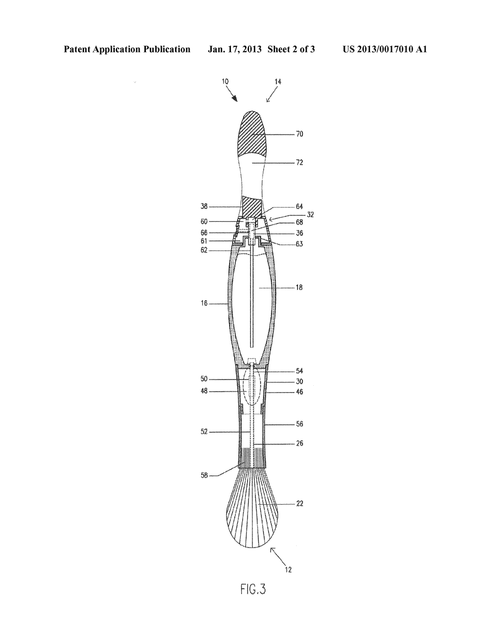 LIQUID DISPENSING MAKEUP BRUSHAANM Liu; Jean YenAACI New YorkAAST NYAACO USAAGP Liu; Jean Yen New York NY US - diagram, schematic, and image 03