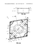 CUTTING TOOL AND CUTTING INSERT WITH FLUID FLOW STRUCTURES diagram and image