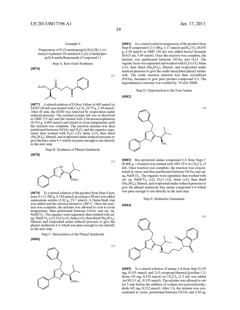 SUBSTITUTED IMIDAZOLE DERIVATIVES - diagram, schematic, and image 40