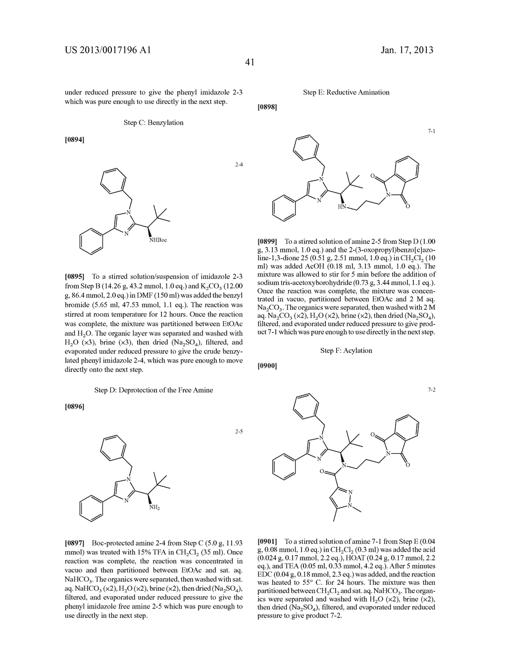 SUBSTITUTED IMIDAZOLE DERIVATIVES - diagram, schematic, and image 42