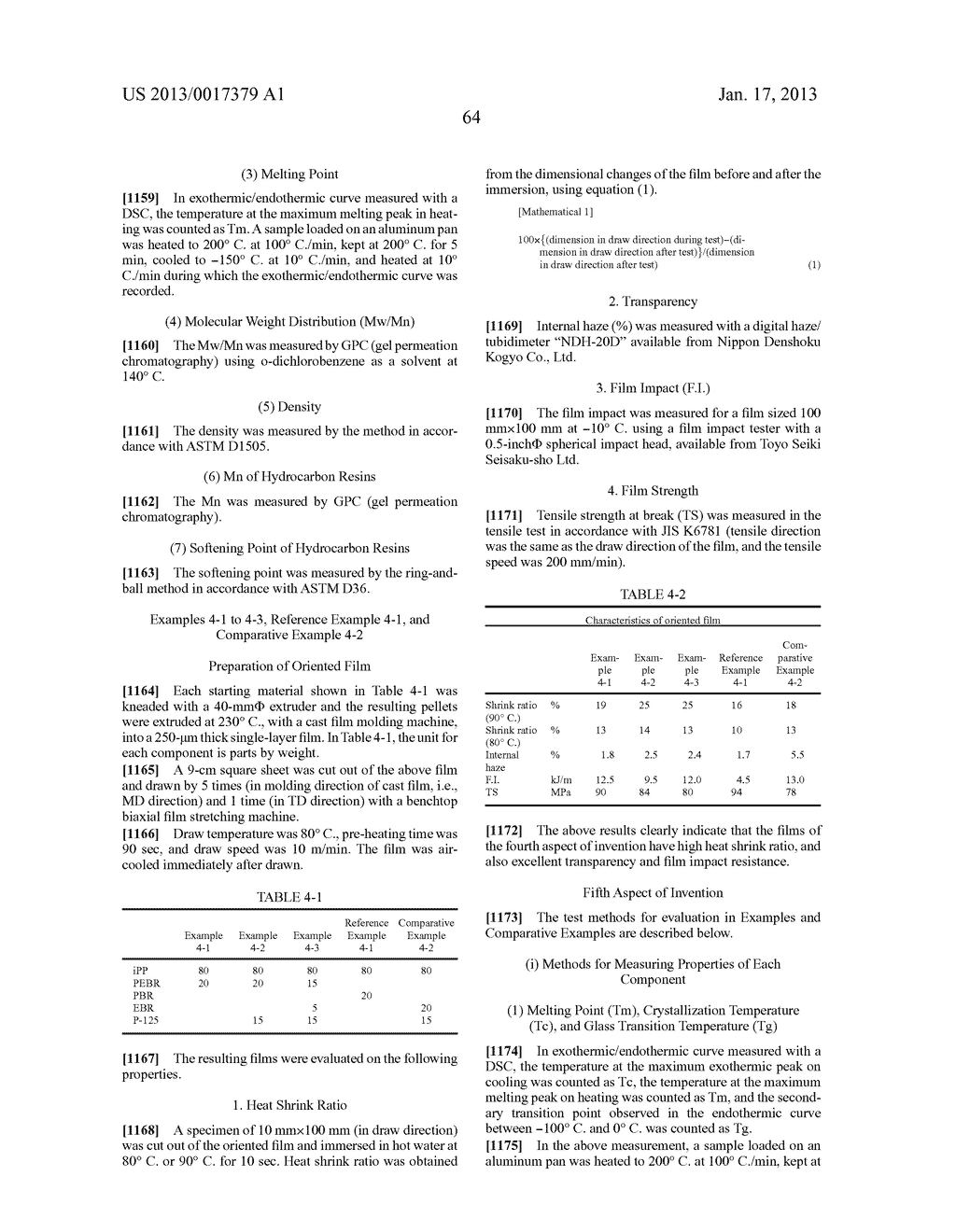 PROPYLENE BASED RESIN COMPOSITION AND USE THEREOF - diagram, schematic, and image 74