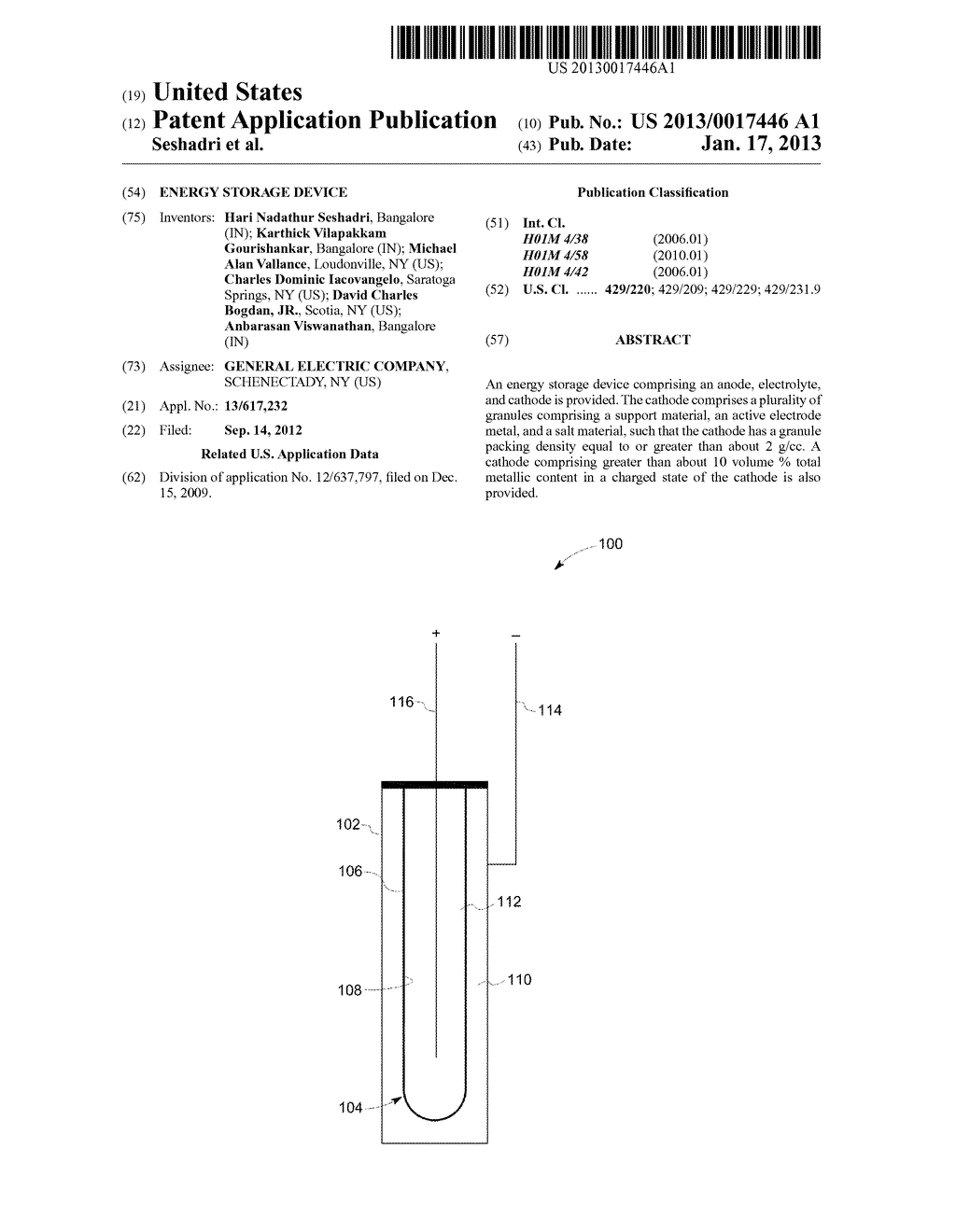 ENERGY STORAGE DEVICE - diagram, schematic, and image 01