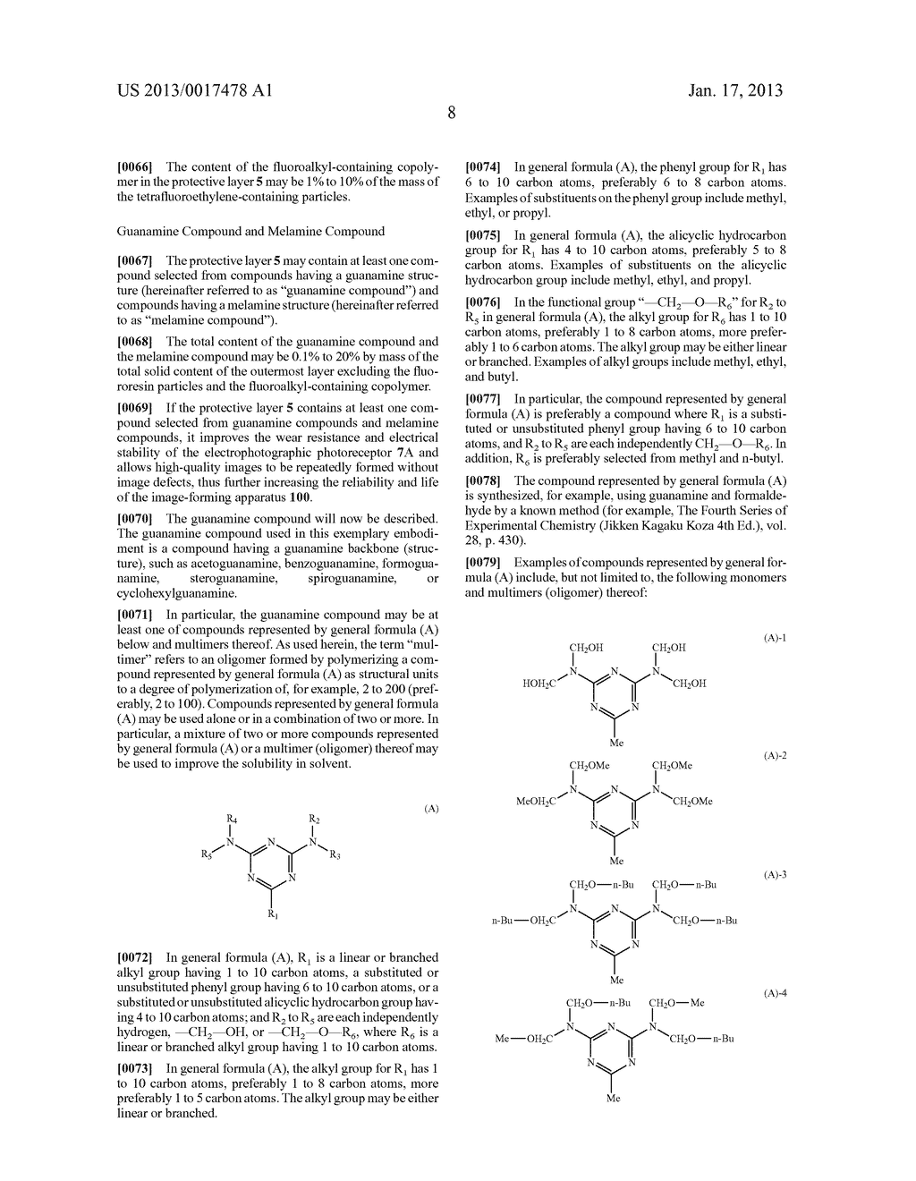 IMAGE-FORMING APPARATUS, ELECTROPHOTOGRAPHIC PHOTORECEPTOR, AND PROCESS     CARTRIDGEAANM Oda; YasuhiroAACI KanagawaAACO JPAAGP Oda; Yasuhiro Kanagawa JP - diagram, schematic, and image 12