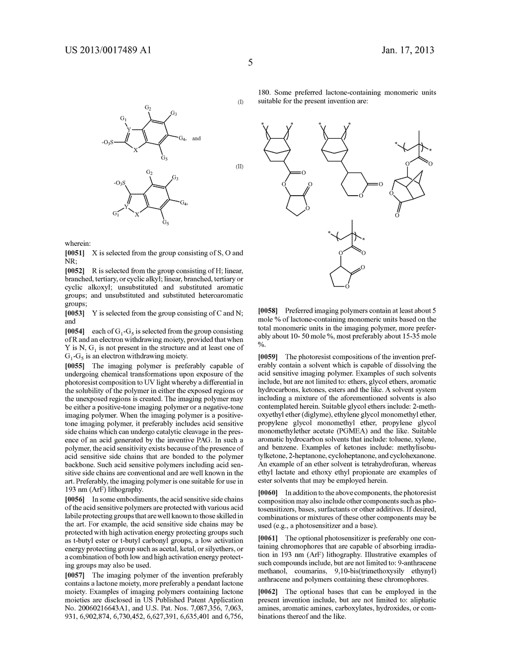 FLUORINE-FREE FUSED RING HETEROAROMATIC PHOTOACID GENERATORS AND RESIST     COMPOSITIONS CONTAINING THE SAME - diagram, schematic, and image 06