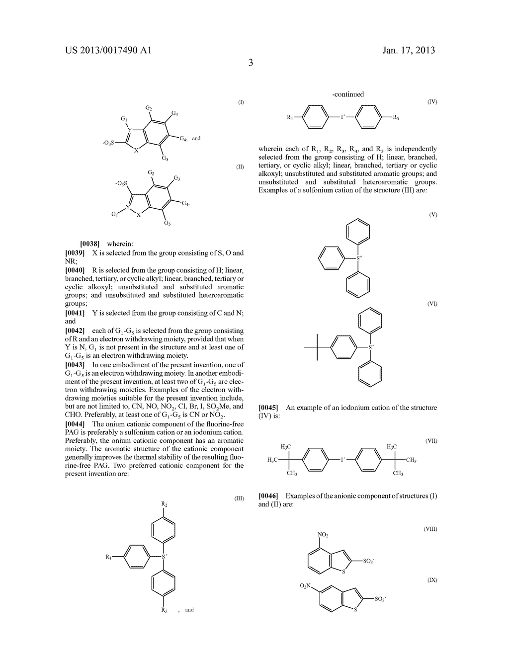 FLUORINE-FREE FUSED RING HETEROAROMATIC PHOTOACID GENERATORS AND RESIST     COMPOSITIONS CONTAINING THE SAME - diagram, schematic, and image 04