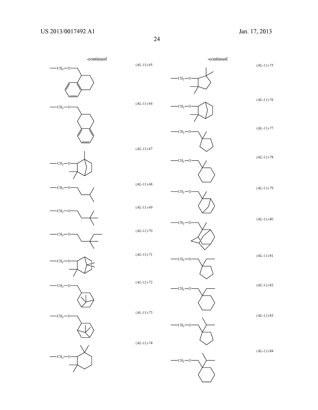 PATTERNING PROCESS AND RESIST COMPOSITIONAANM Hatakeyama; JunAACI Joetsu-shiAACO JPAAGP Hatakeyama; Jun Joetsu-shi JPAANM Hasegawa; KojiAACI Joetsu-shiAACO JPAAGP Hasegawa; Koji Joetsu-shi JPAANM Katayama; KazuhiroAACI Joetsu-shiAACO JPAAGP Katayama; Kazuhiro Joetsu-shi JP - diagram, schematic, and image 37