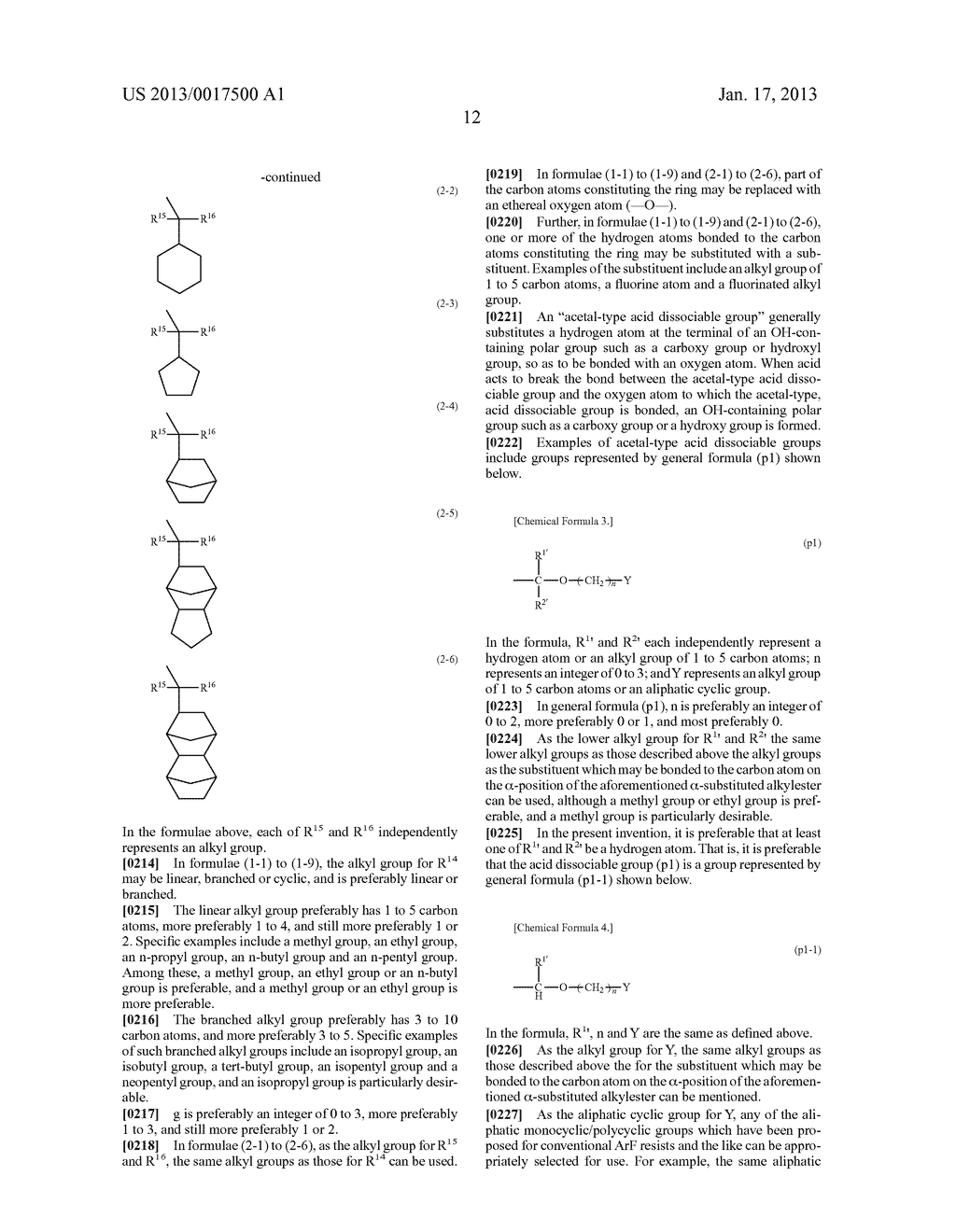 METHOD OF FORMING RESIST PATTERNAANM Yokoya; JiroAACI Kawasaki-shiAACO JPAAGP Yokoya; Jiro Kawasaki-shi JPAANM Nakamura; TsuyoshiAACI Kawasaki-shiAACO JPAAGP Nakamura; Tsuyoshi Kawasaki-shi JPAANM Shimizu; HiroakiAACI Kawasaki-shiAACO JPAAGP Shimizu; Hiroaki Kawasaki-shi JPAANM Takeshita; MasaruAACI Kawasaki-shiAACO JPAAGP Takeshita; Masaru Kawasaki-shi JPAANM Nito; HidetoAACI Kawasaki-shiAACO JPAAGP Nito; Hideto Kawasaki-shi JPAANM Saito; HirokuniAACI Kawasaki-shiAACO JPAAGP Saito; Hirokuni Kawasaki-shi JP - diagram, schematic, and image 18