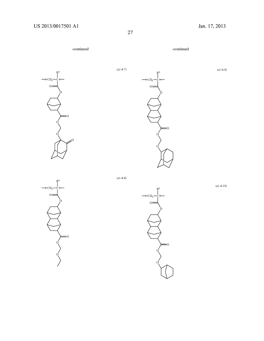 METHOD OF FORMING RESIST PATTERNAANM Nakamura; TsuyoshiAACI Kawasaki-shiAACO JPAAGP Nakamura; Tsuyoshi Kawasaki-shi JPAANM Ishikawa; KiyoshiAACI Kawasaki-shiAACO JPAAGP Ishikawa; Kiyoshi Kawasaki-shi JP - diagram, schematic, and image 28