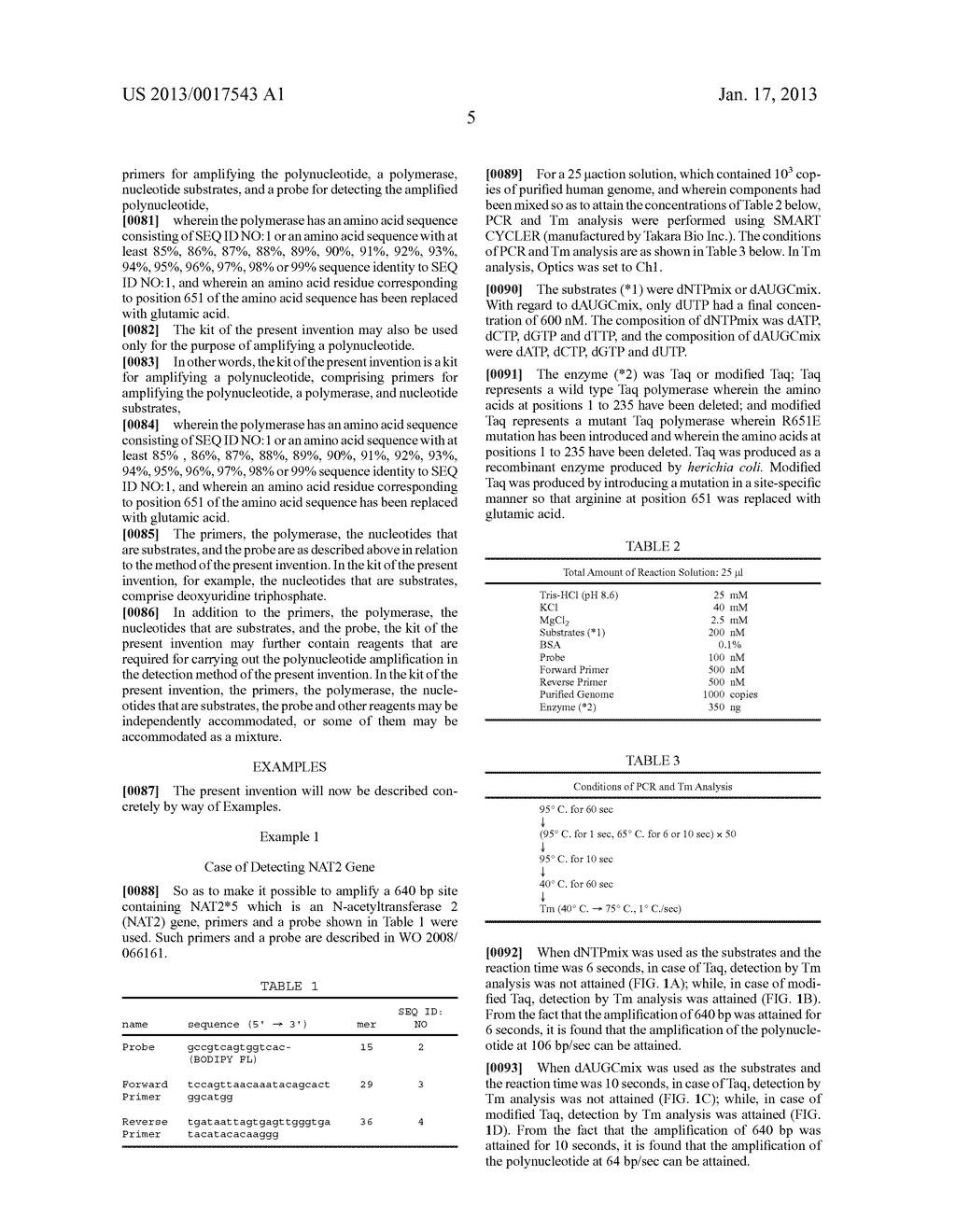 Method and Kit for Amplifying and Detecting PolynucleotideAANM Hosomi; ToshiyaAACI Kyoto-shiAACO JPAAGP Hosomi; Toshiya Kyoto-shi JPAANM Hirai; MitsuharuAACI Kyoto-shiAACO JPAAGP Hirai; Mitsuharu Kyoto-shi JP - diagram, schematic, and image 14