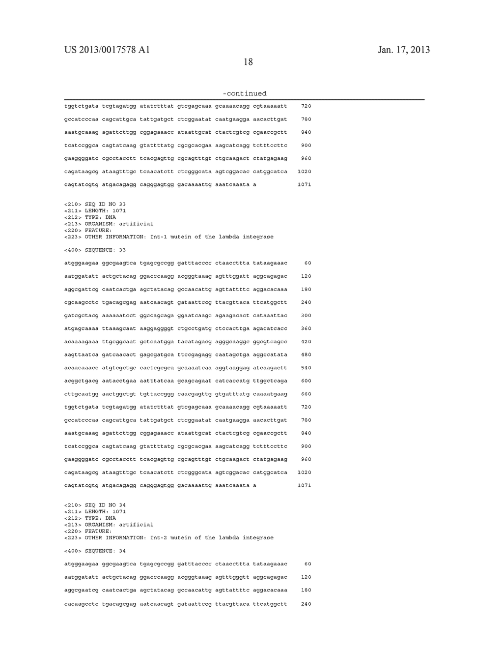 MUTEINS OF THE BACTERIOPHAGE LAMBDA INTEGRASESAANM Ghadessy; Farid JohnAACI SingaporeAACO GBAAGP Ghadessy; Farid John Singapore GBAANM Tay; Mei Sian YvonneAACI SingaporeAACO SGAAGP Tay; Mei Sian Yvonne Singapore SGAANM Drodge; PeterAACI SingaporeAACO SGAAGP Drodge; Peter Singapore SG - diagram, schematic, and image 32