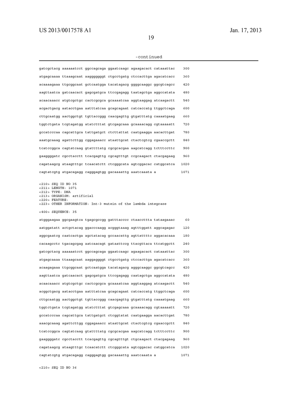 MUTEINS OF THE BACTERIOPHAGE LAMBDA INTEGRASESAANM Ghadessy; Farid JohnAACI SingaporeAACO GBAAGP Ghadessy; Farid John Singapore GBAANM Tay; Mei Sian YvonneAACI SingaporeAACO SGAAGP Tay; Mei Sian Yvonne Singapore SGAANM Drodge; PeterAACI SingaporeAACO SGAAGP Drodge; Peter Singapore SG - diagram, schematic, and image 33