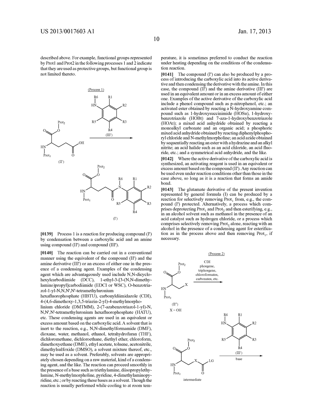 GLUTAMATE DERIVATIVES OR SALTS THEREOF - diagram, schematic, and image 13