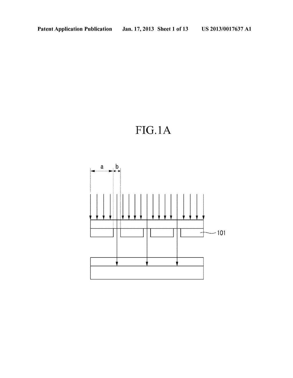 METHOD FOR FORMING PATTERN AND METHOD FOR MANUFACTURING DISPLAY DEVICE BY     USING THE SAMEAANM JEON; Woo-SeokAACI SeoulAACO KRAAGP JEON; Woo-Seok Seoul KRAANM LEE; Jong KwangAACI DaejeonAACO KRAAGP LEE; Jong Kwang Daejeon KRAANM JU; Jin HoAACI SeoulAACO KRAAGP JU; Jin Ho Seoul KRAANM KANG; MinAACI SeoulAACO KRAAGP KANG; Min Seoul KRAANM KANG; HoonAACI Suwon-siAACO KRAAGP KANG; Hoon Suwon-si KRAANM SHIM; Seung BoAACI Asan-siAACO KRAAGP SHIM; Seung Bo Asan-si KRAANM PARK; Gwui-HyunAACI Osan-siAACO KRAAGP PARK; Gwui-Hyun Osan-si KRAANM KIM; Bong-YeonAACI SeoulAACO KRAAGP KIM; Bong-Yeon Seoul KR - diagram, schematic, and image 02