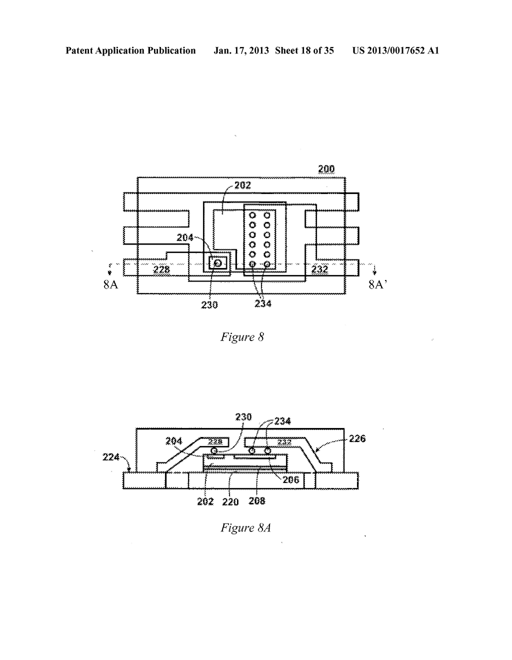 METHOD OF MANUFACTURING A SEMICONDUCTOR DEVICE PACKAGE WITH A HEATSINK - diagram, schematic, and image 19