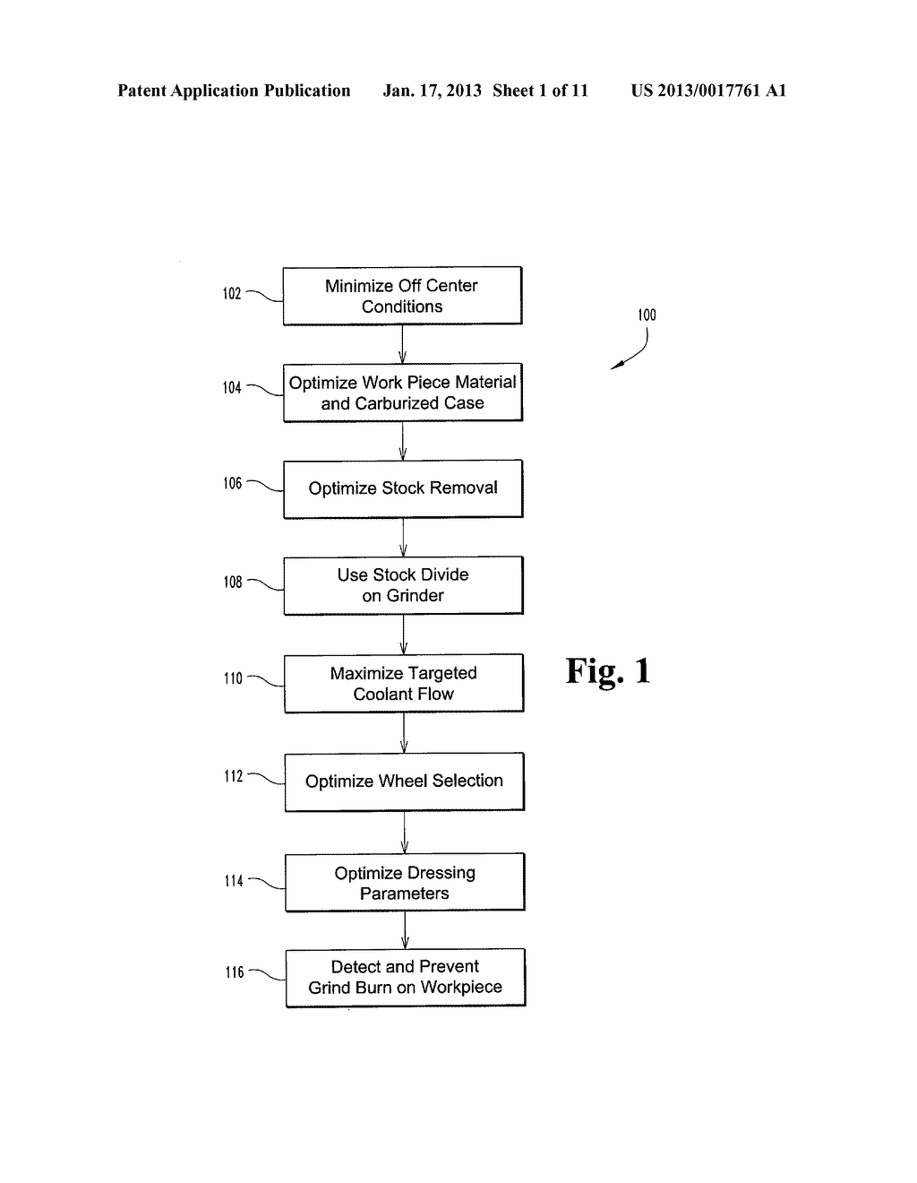 METHOD FOR DETECTING AND/OR PREVENTING GRIND BURN - diagram, schematic, and image 02
