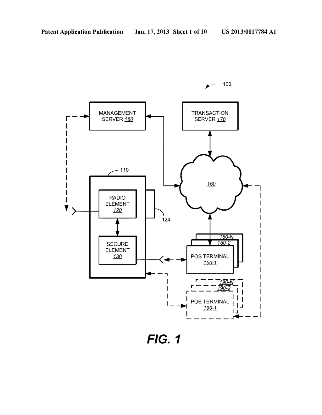 OTA PROVISIONING TO A SECURE ELEMENT USED FOR NFC TRANSACATIONS - diagram, schematic, and image 02