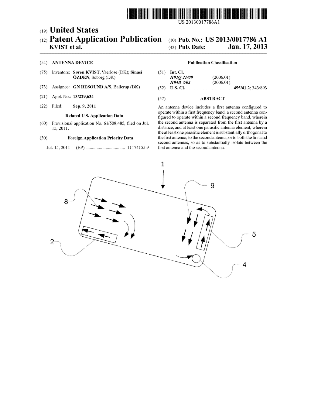 ANTENNA DEVICE - diagram, schematic, and image 01