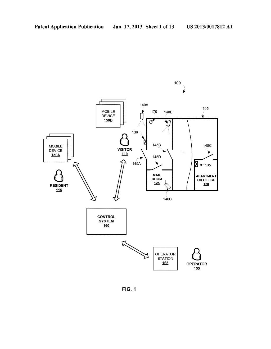 REMOTE ACCESS CONTROL TO RESIDENTIAL OR OFFICE BUILDINGS - diagram, schematic, and image 02