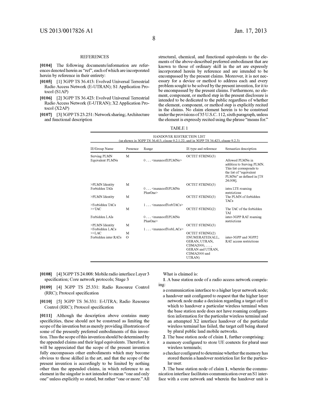 Telecommunications Handover When Handover Restriction List is MissingAANM BERGQUIST; GunnarAACI KistaAACO SEAAGP BERGQUIST; Gunnar Kista SEAANM AXELL; ChristianAACI MjolbyAACO SEAAGP AXELL; Christian Mjolby SE - diagram, schematic, and image 16