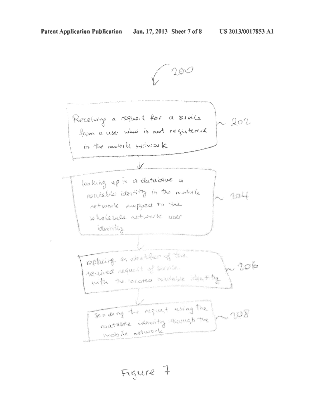 Wholesale Network User Identity Mapping in a Mobile Network - diagram, schematic, and image 08