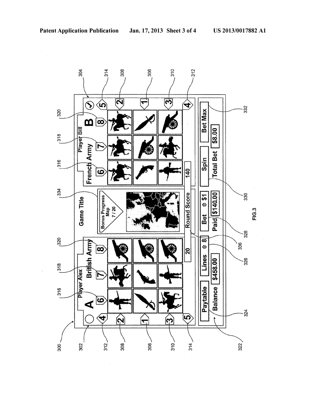 SYSTEMS AND METHODS OF CONDUCTING A GAME OF CHANCE - diagram, schematic, and image 04