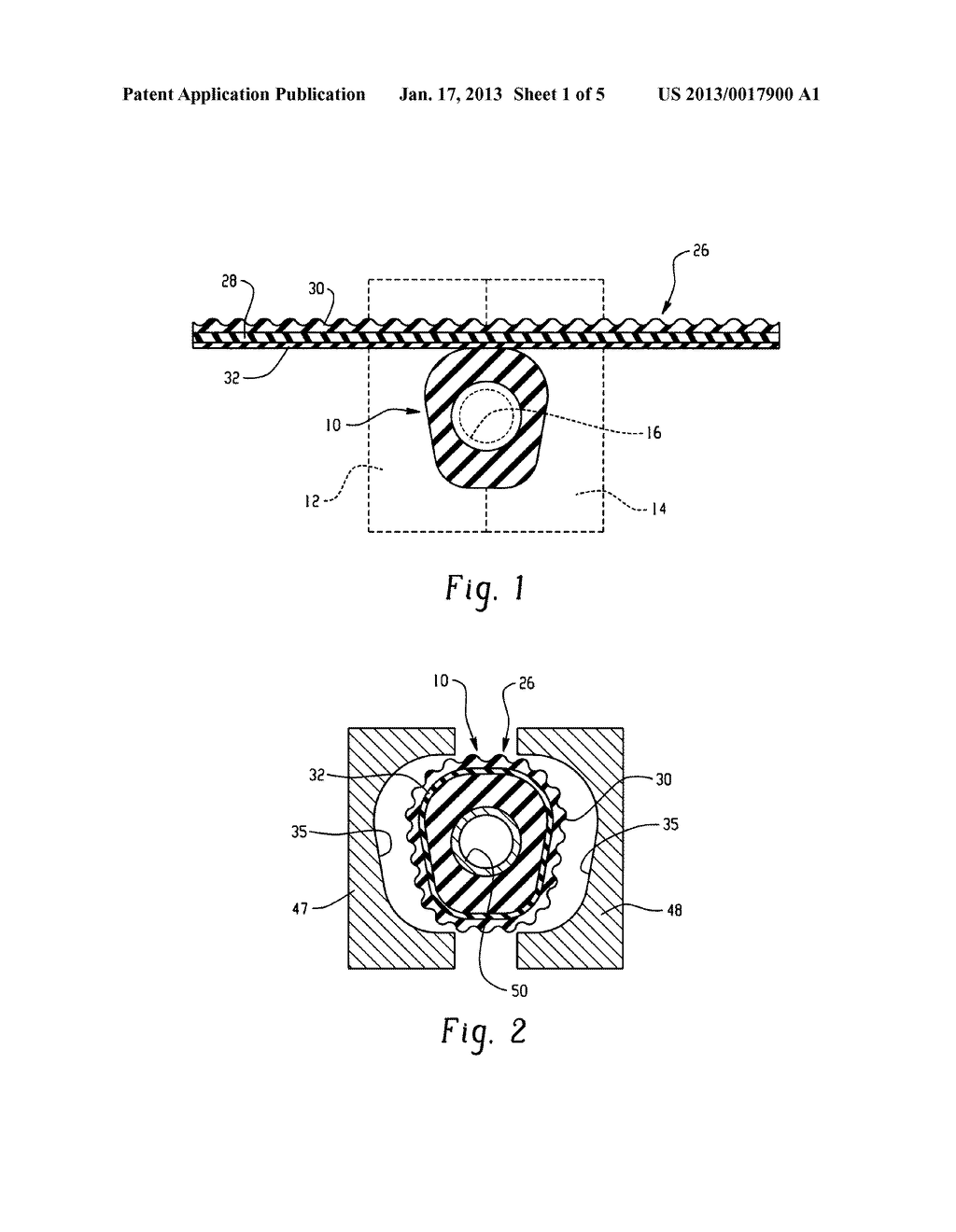 FLEXIBLE IMPLEMENT HANDLE GRIP AND METHOD OF MAKING SAME - diagram, schematic, and image 02