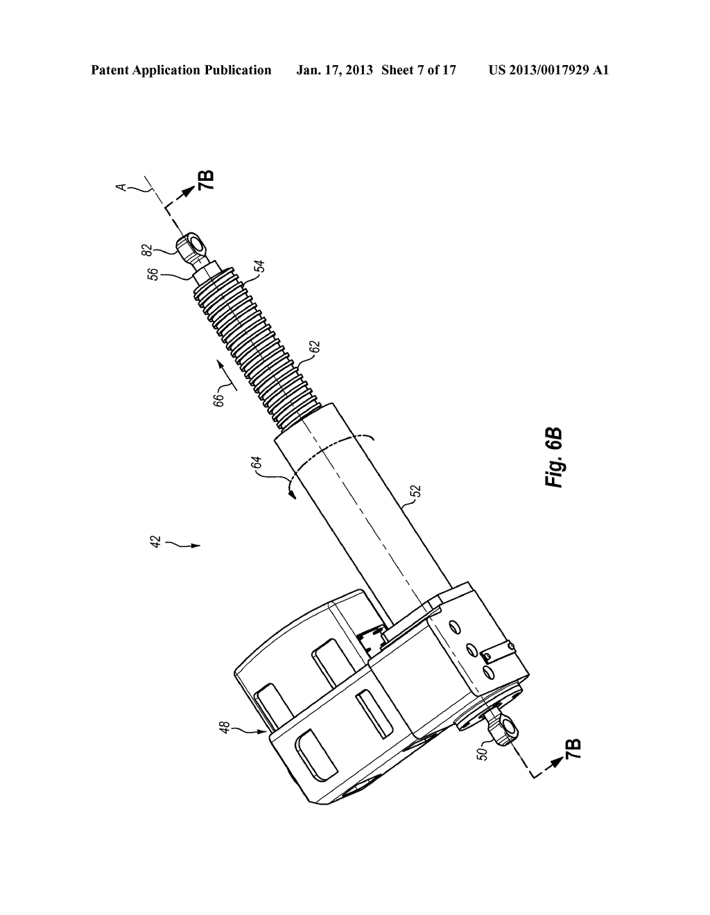 EXERCISE DEVICE WITH INCLINATION ADJUSTING MECHANISM - diagram, schematic, and image 08