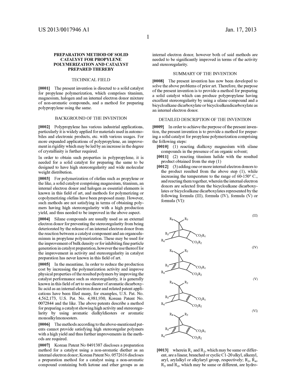 PREPARATION METHOD OF SOLID CATALYST FOR PROPYLENE POLYMERIZATION AND     CATALYST PREPARED THEREBYAANM Kim; Sang YullAACI Seosan-siAACO KRAAGP Kim; Sang Yull Seosan-si KRAANM Lee; Jin WooAACI Seosan-siAACO KRAAGP Lee; Jin Woo Seosan-si KRAANM Kim; Eun IlAACI DaejeonAACO KRAAGP Kim; Eun Il Daejeon KRAANM Park; Joon RyeoAACI SeoulAACO KRAAGP Park; Joon Ryeo Seoul KR - diagram, schematic, and image 02